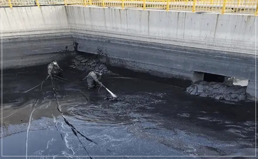 柞水污水池抽污案例